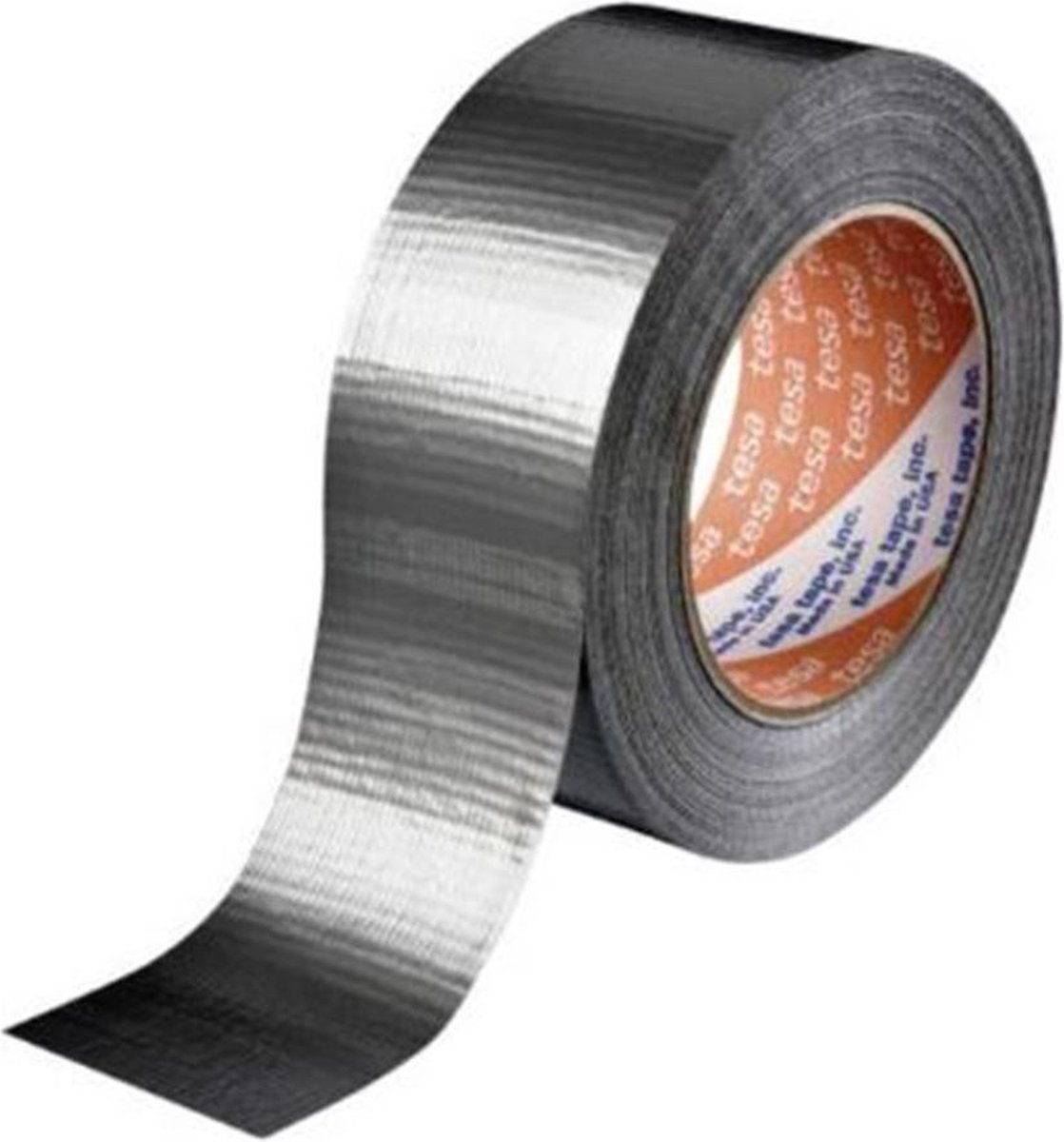 Tesa 4613-37-00 04613-00037-01 Textieltape Duct tape Zilver (l x b) 50 m x 48 mm 50 m