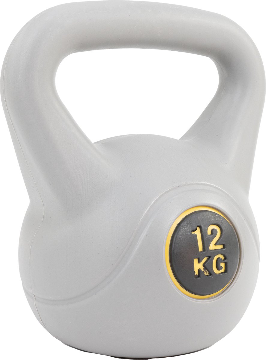 Maxxsport Pvc Kettle Bell - Kettlebell - 12 Kg - Blauw