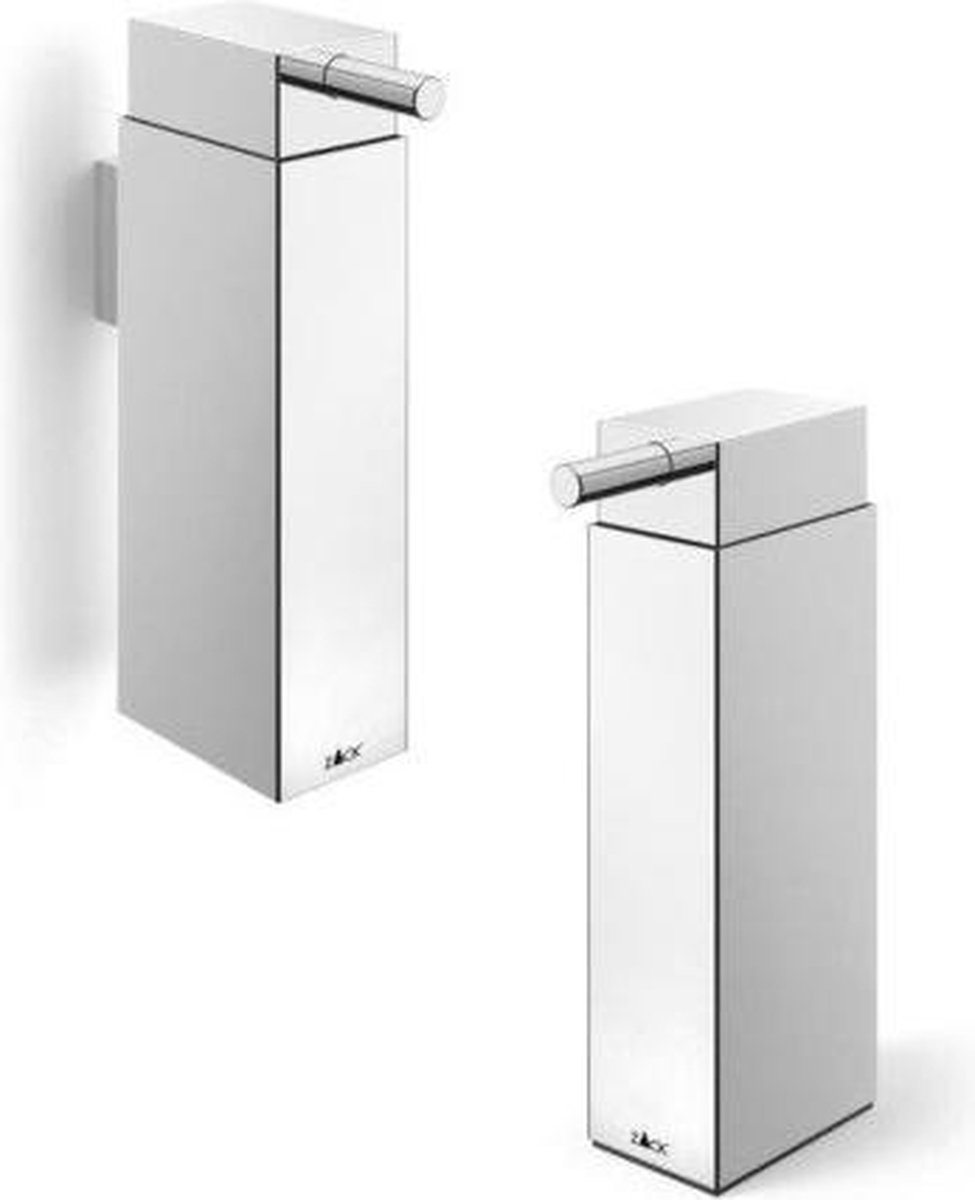ZACK - ""Linea"" Lotiondispenser, Wandmontage - Silver