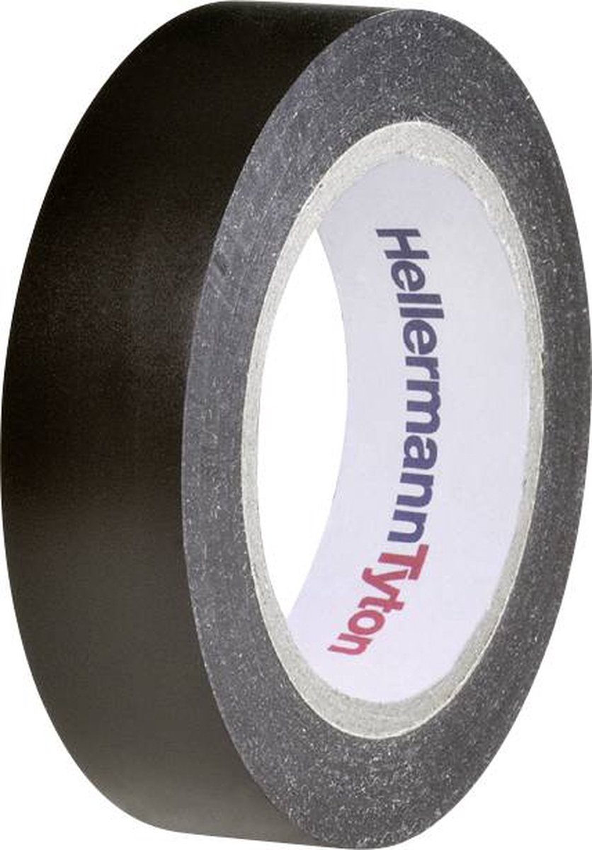 HellermannTyton HelaTape Flex 15 710-00104 Isolatietape HelaTape Flex 15 (l x b) 10 m x 15 mm 10 m - Zwart