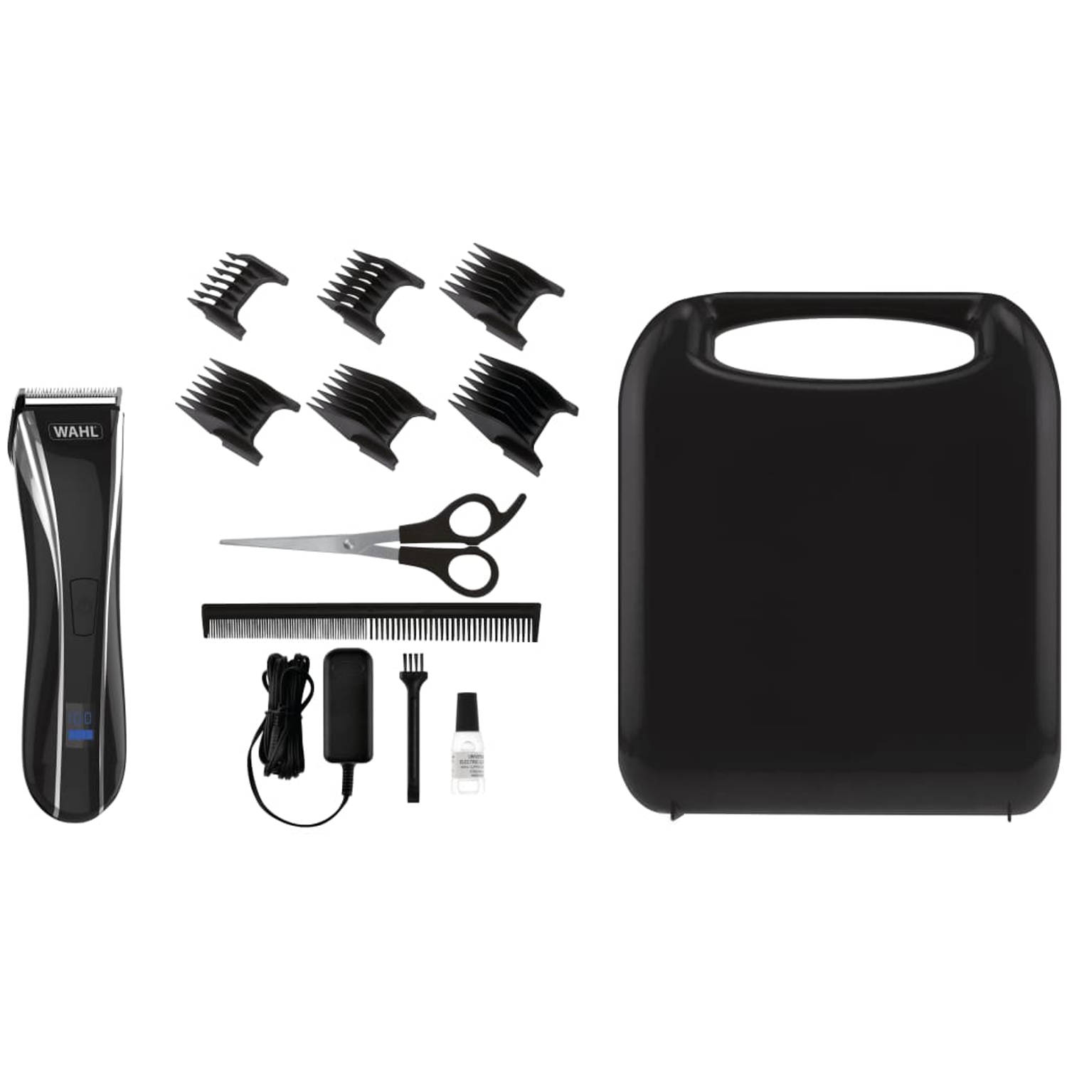 Wahl 13-delige Tondeuseset Lithium Pro Lcd 6 W - Negro