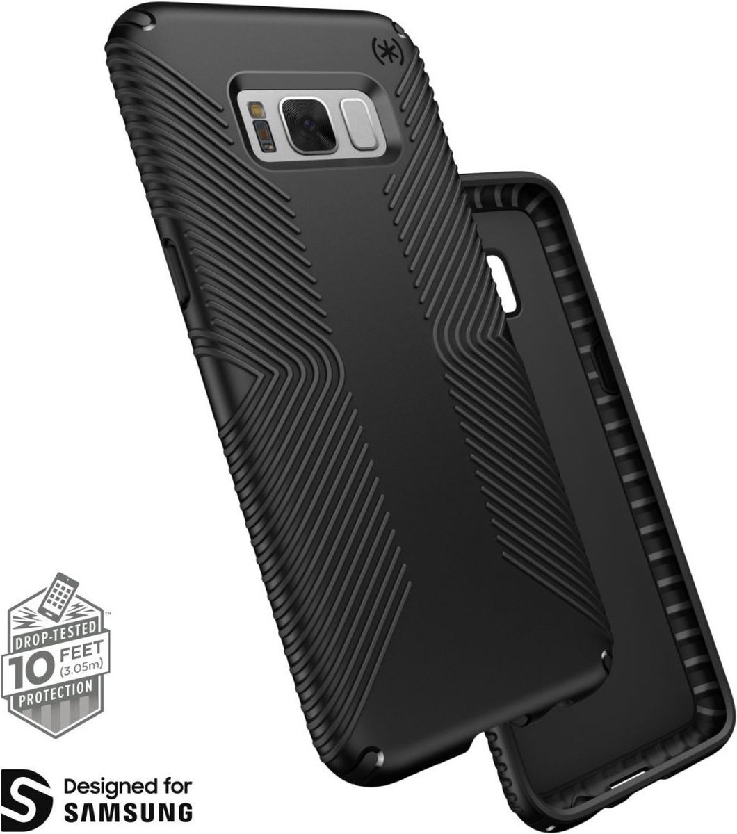 Speck e Presidio Grip Case Voor De Samsung Galaxy S8 Plus - Zwart