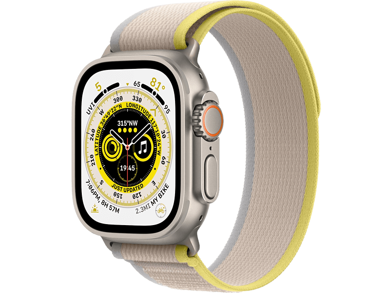 Apple Watch Ultra 49 Mm Yellow Medium/large Trail Loop