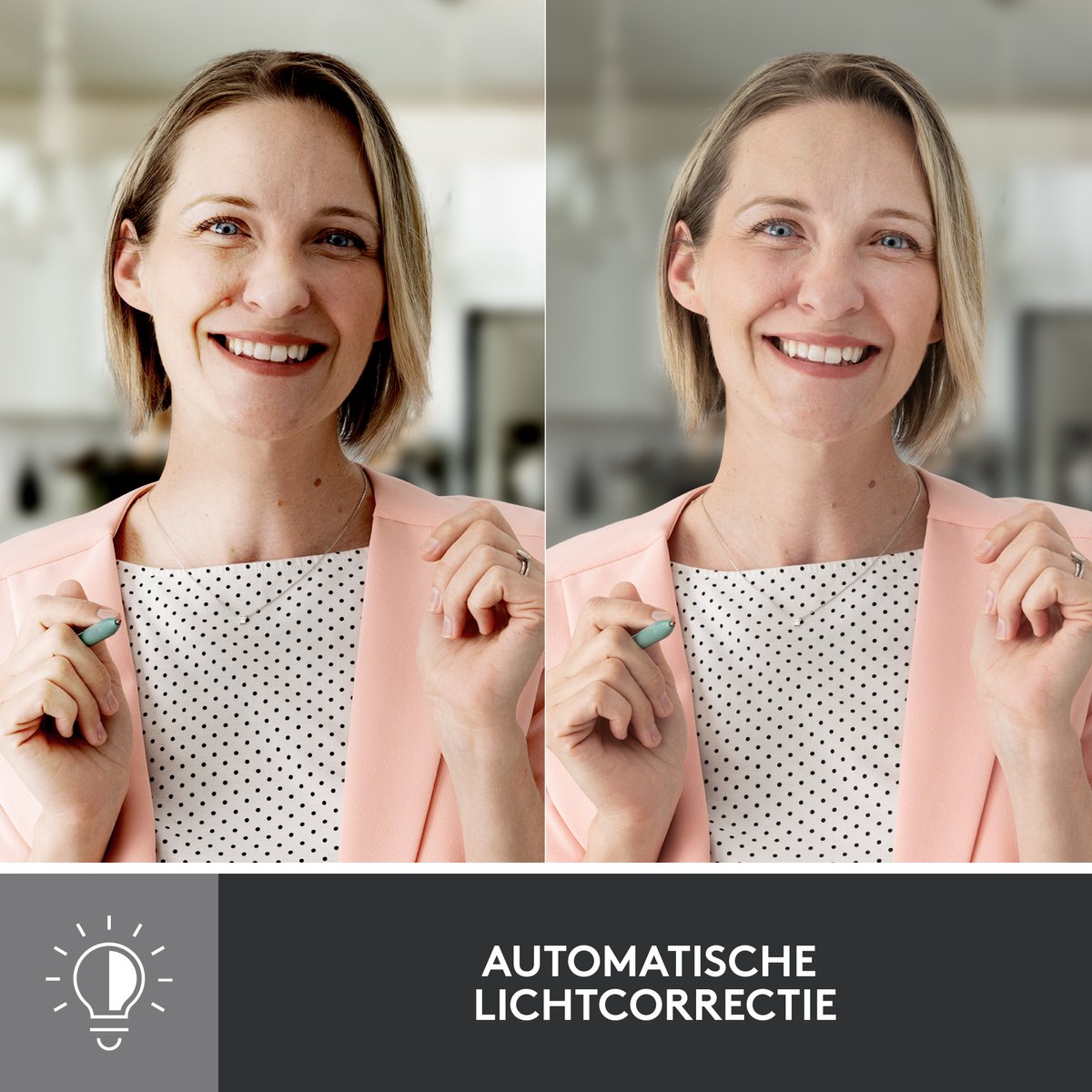 Logitech Brio 500 Off-white