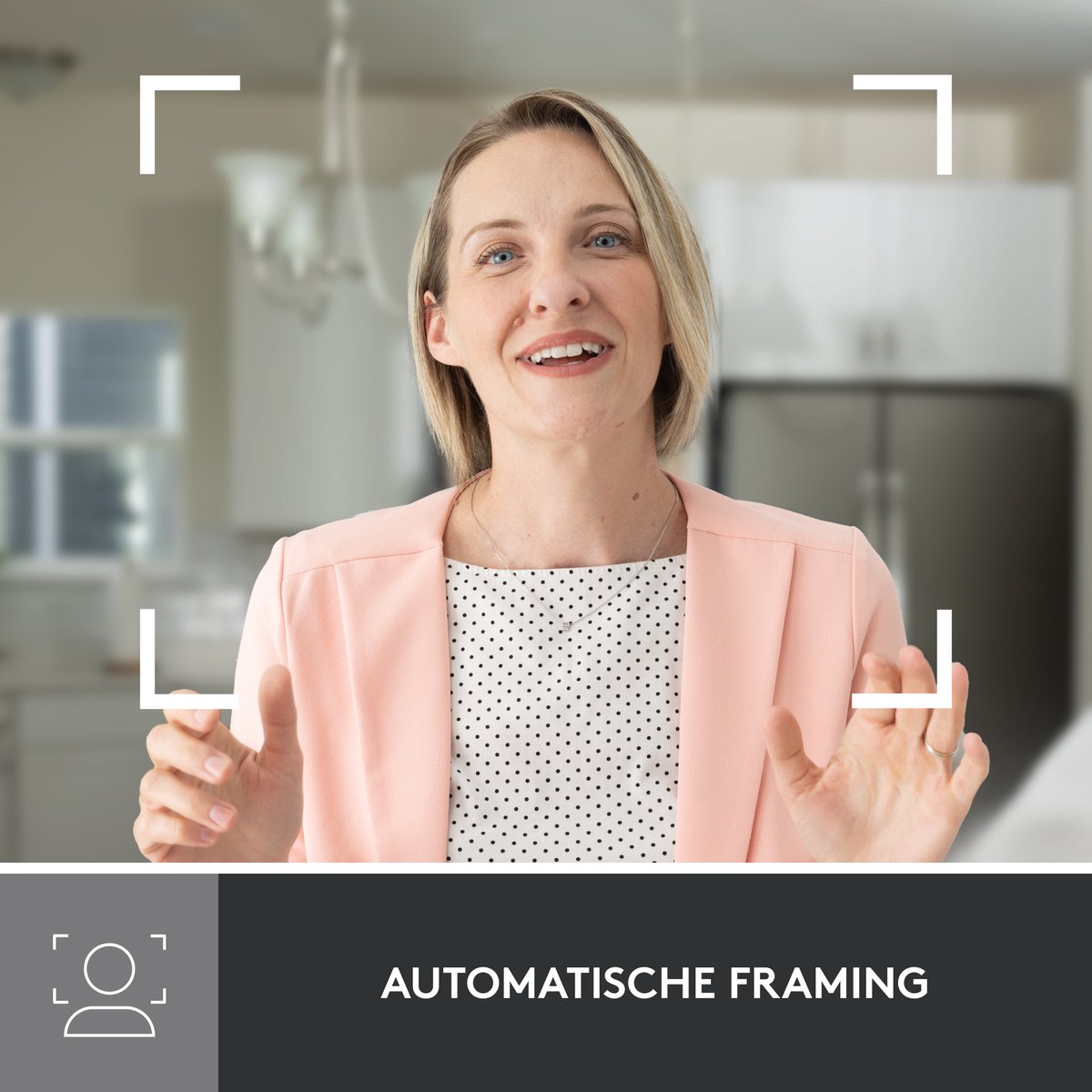 Logitech Brio 500 Off-white