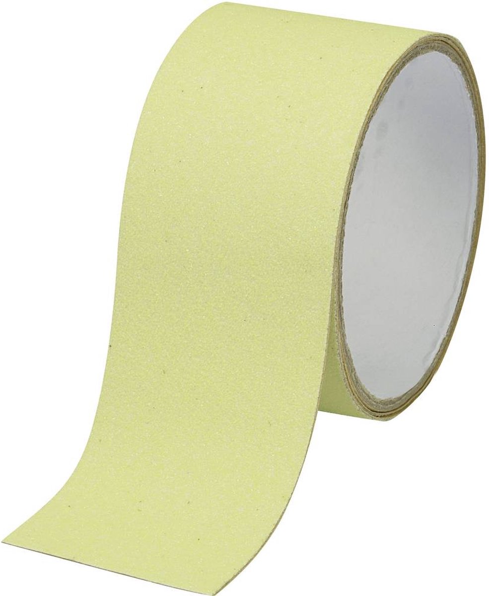 TOOLCRAFT Antisliptape Conrad Components ANST505M-LG neongroen (lxb) 5Â mÂ xÂ 50Â mm, inhoud: 1Â rol - Petrol