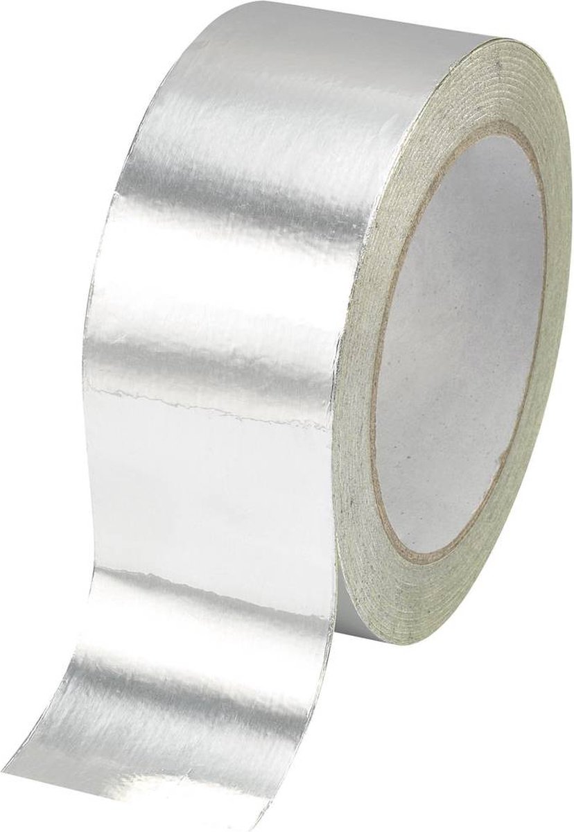 TRU COMPONENTS AFT-10050 1563983 Aluminium tape AFT-10050 Zilver (l x b) 50 m x 100 mm 50 m