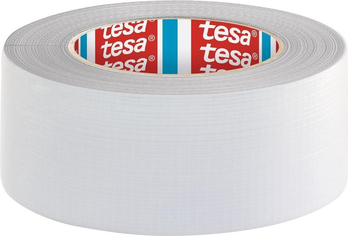 Tesa 04613-0029-00 Textieltape Duct tape (l x b) 50 m x 48 mm 50 m - Wit