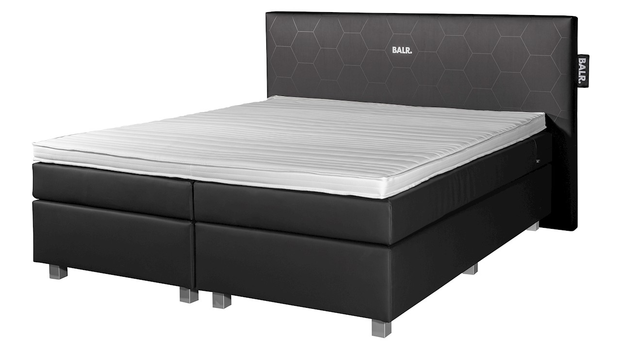 Beter Bed Boxspring Experience Vlak Met Gestoffeerd Matras - 100 x 210 cm - neptun