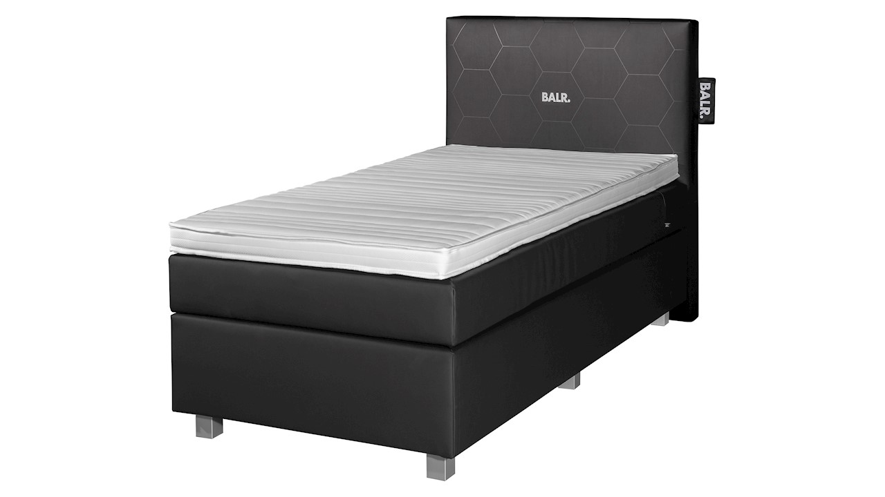 Beter Bed Boxspring Experience Vlak Met Gestoffeerd Matras - 90 x 200 cm - neptun