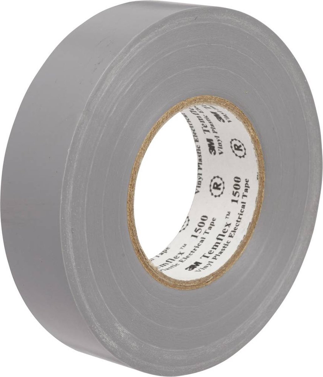 3M™ TEMFLEX150025X25GR Isolatietape Temflex 1500 (l x b) 25 m x 25 mm 25 m - Grijs