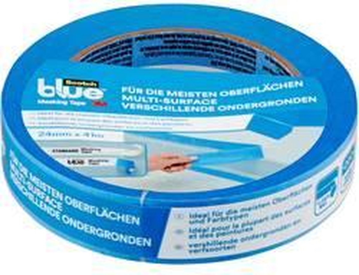 3M™ 2090DABE48 Afplakband ScotchBlue (l x b) 41 m x 48 mm 41 m - Blauw