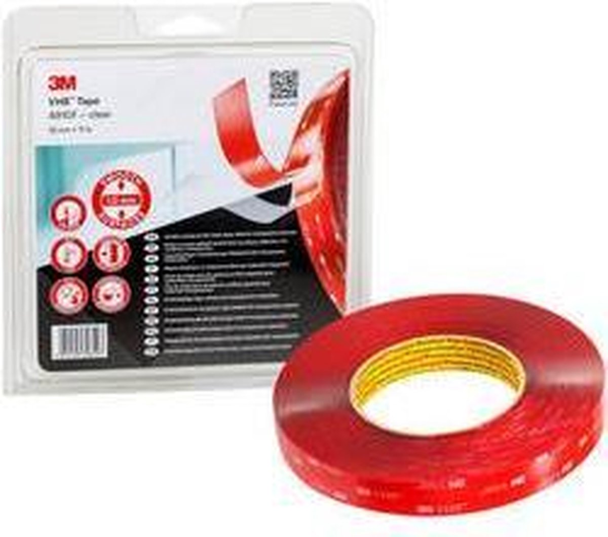 3M™ 4910F/IPS Plakband Transparant (l x b) 11 m x 19 mm 11 m