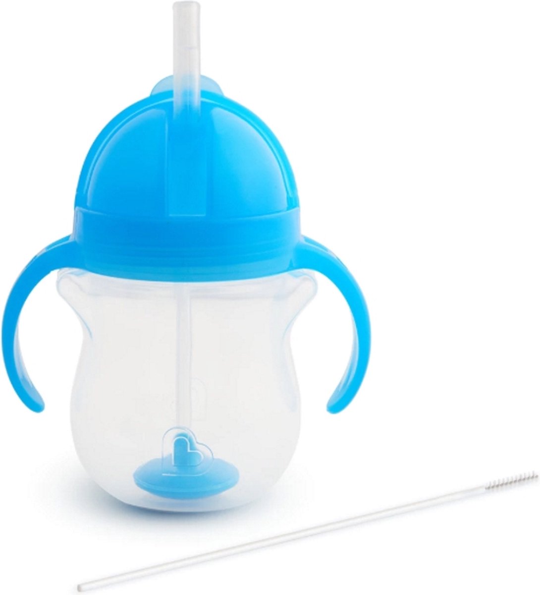 Munchkin Drinkbeker Click Lock Tip &amp; Sip Straw Cup Blue