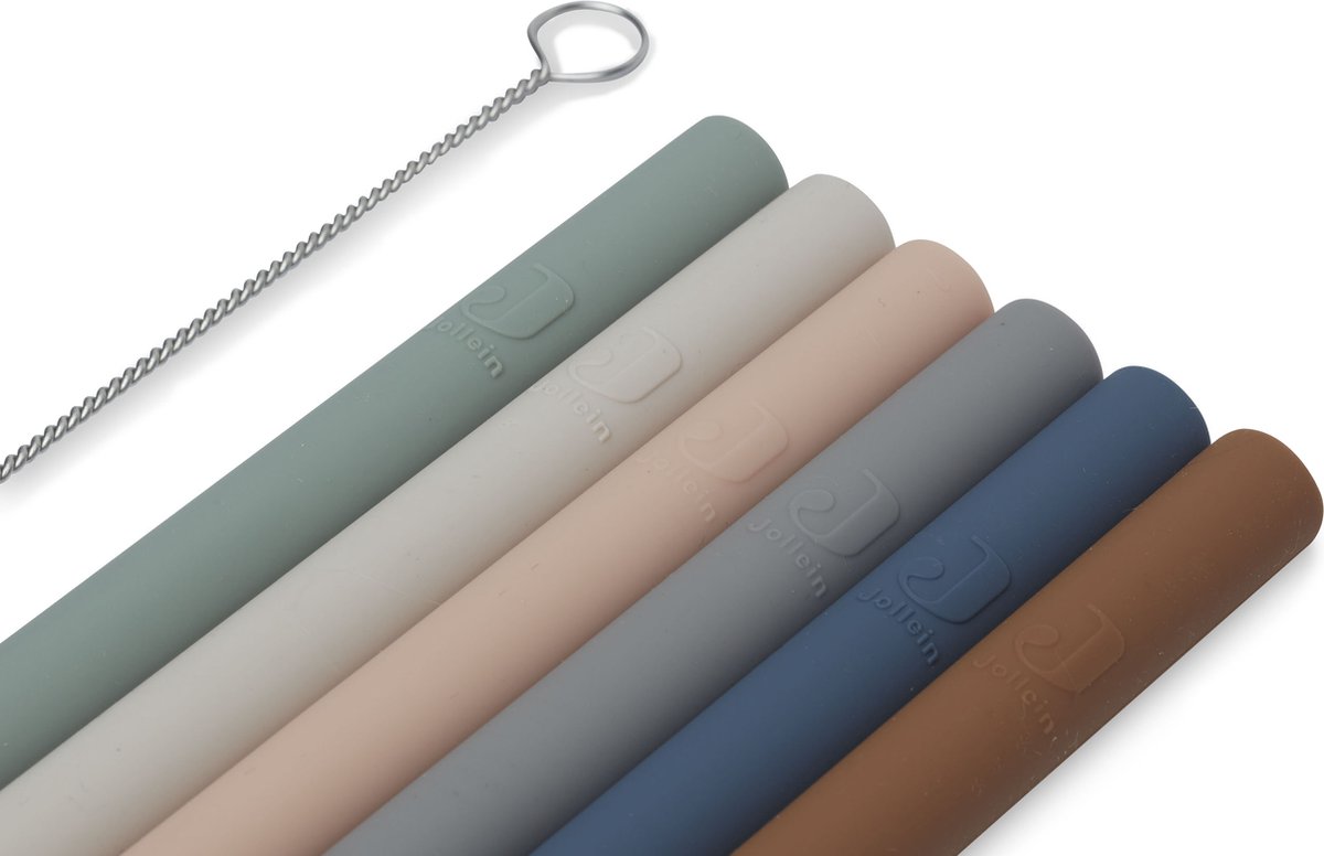 Jollein Rietjes Siliconen Mix 6-pack