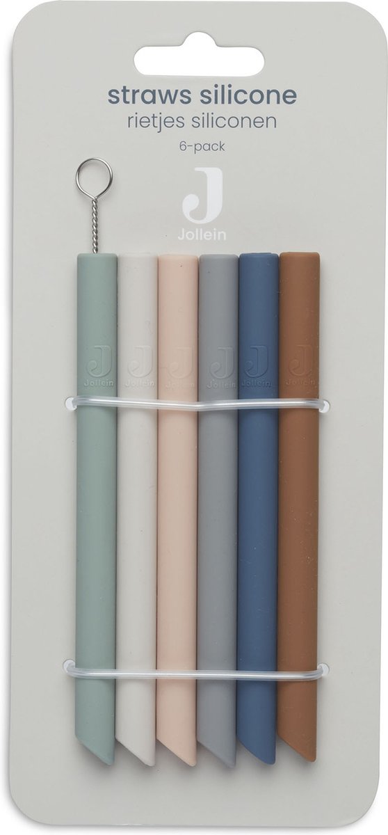 Jollein Rietjes Siliconen Mix 6-pack