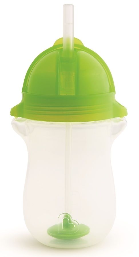 Munchkin Drinkbeker Click Lock Tip &amp; Sip Straw Cup Big Green