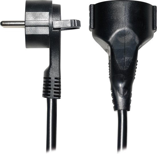 Brennenstuhl Kunststof Verlengkabel 3m - Zwart