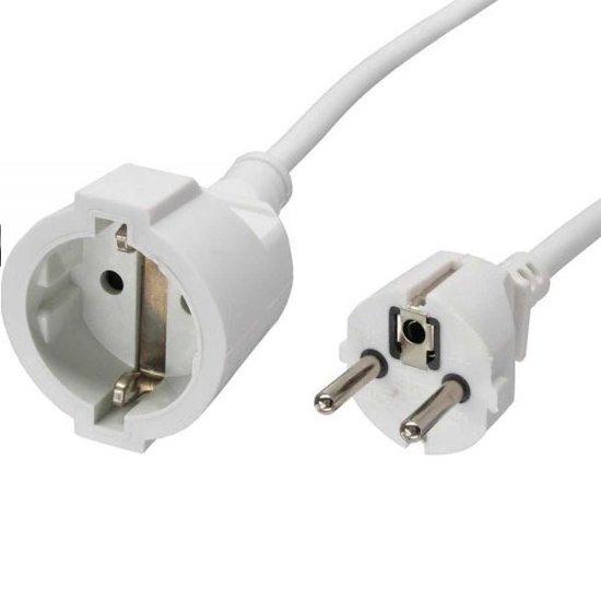 Brennenstuhl 1168120015 Stroom Verlengkabel 2.00 m - Wit