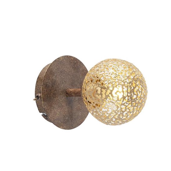 Paul Neuhaus GRETA 9031-48 Wandschijnwerper G9 40 W LED, Halogeen Roest, - Bruin