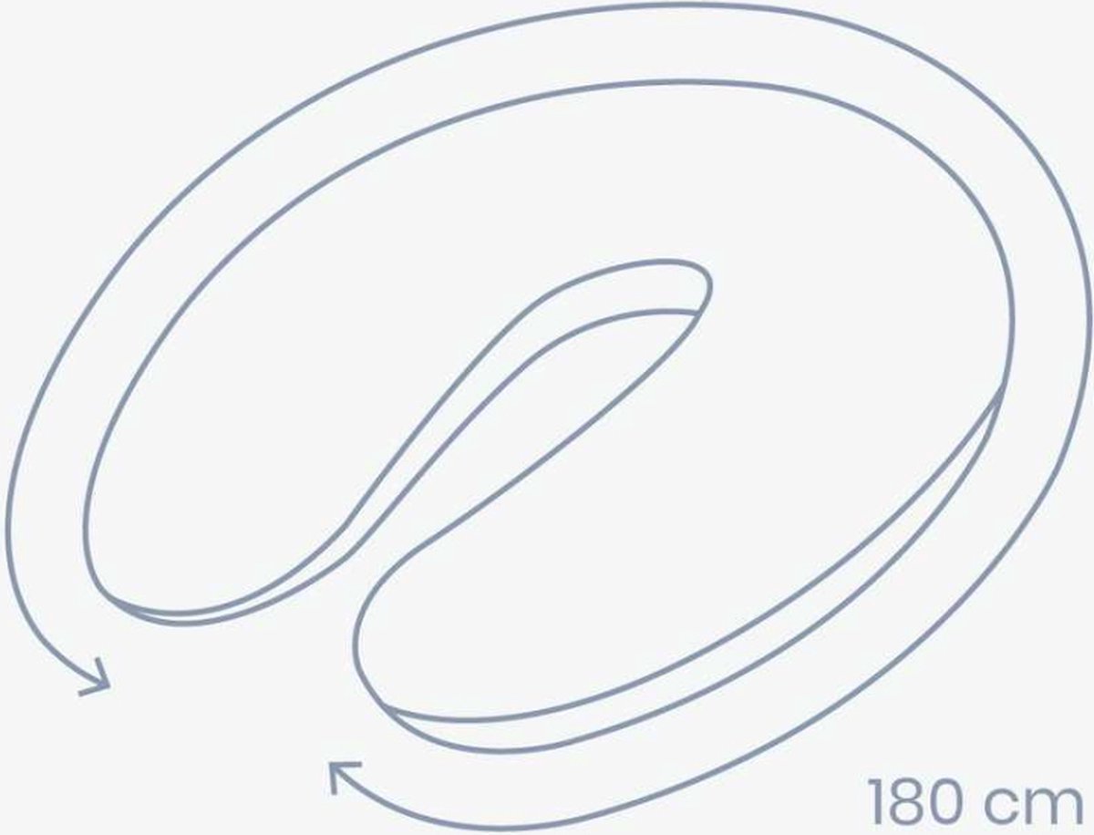 Doomoo Buddy Voedingskussen 180 Cm Tetra Jersey Sand - Beige