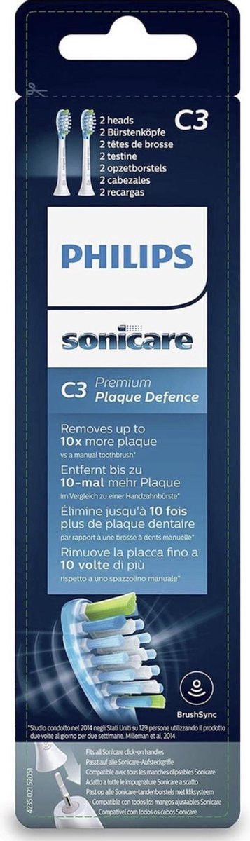 Philips Sonicare Opzetborstels Adaptive Clean Standard HX9042