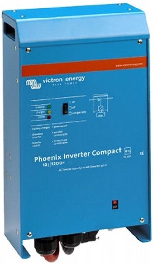 Victron Energy MultiPlus C 12/1200/50-16 Netomvormer 1200 W 12 V/DC - 230 V/AC geÃ¯ntegreerde laadregelaar