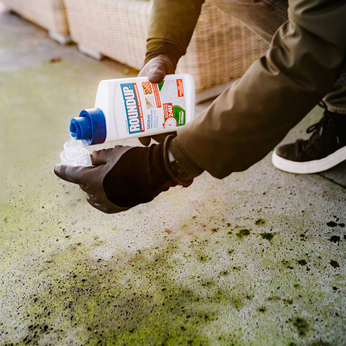 Roundup Groene Aanslag Reiniger Concentraat 400ml