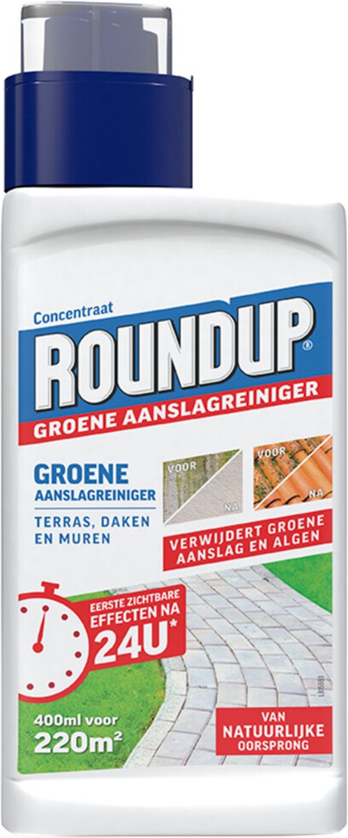 Roundup Groene Aanslag Reiniger Concentraat 400ml