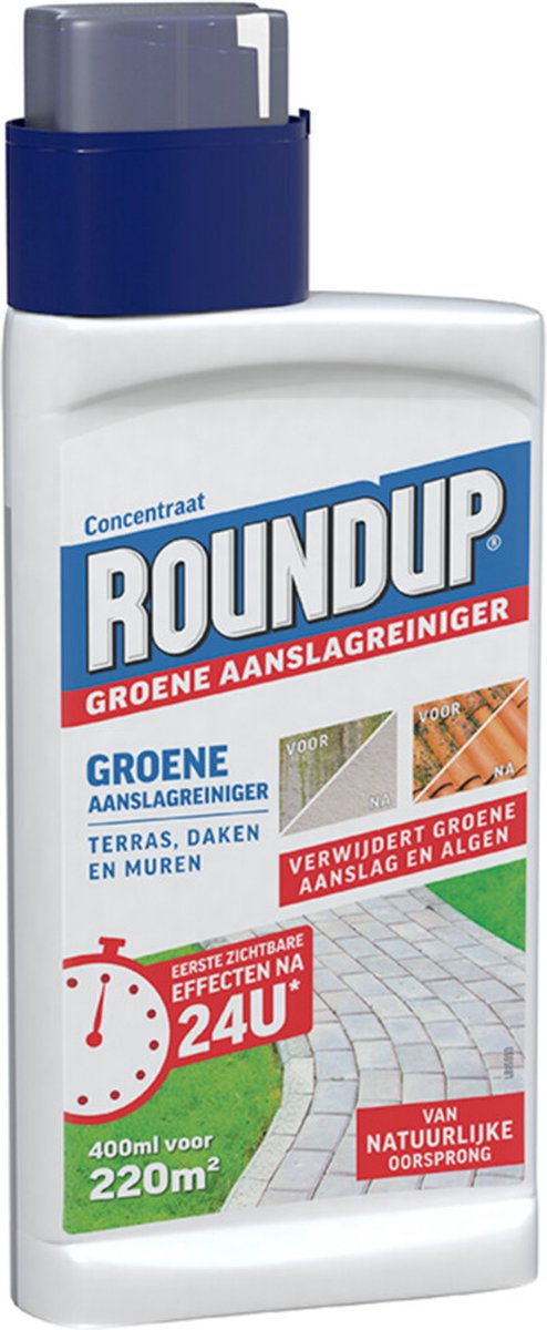 Roundup Groene Aanslag Reiniger Concentraat 400ml