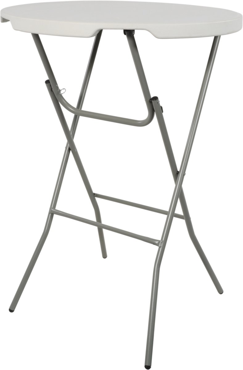 Lesli Living Statafel kunststofblad dia. 80 cm