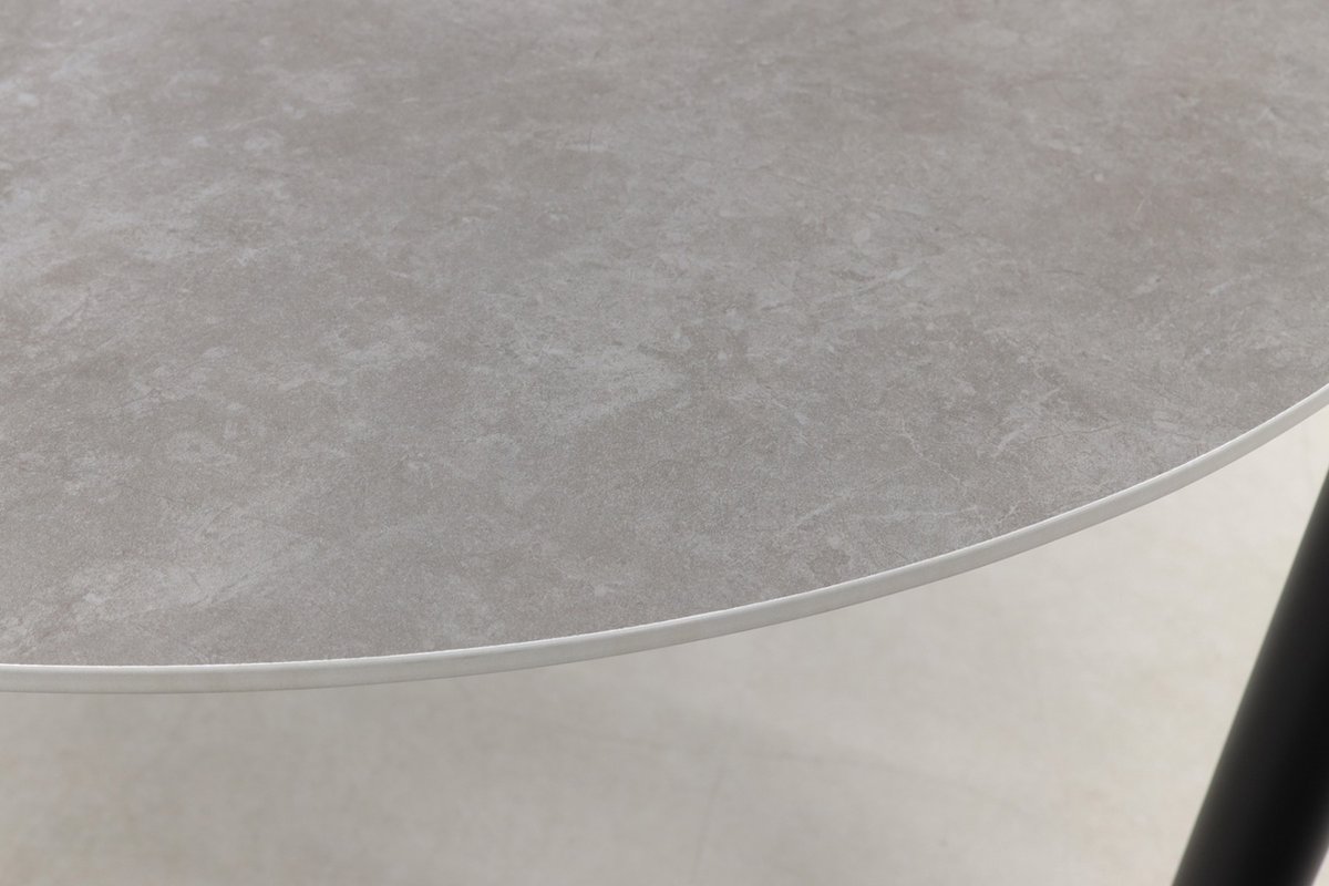 Hartman Arezzo dining tafel dia. 130 cm - Grijs