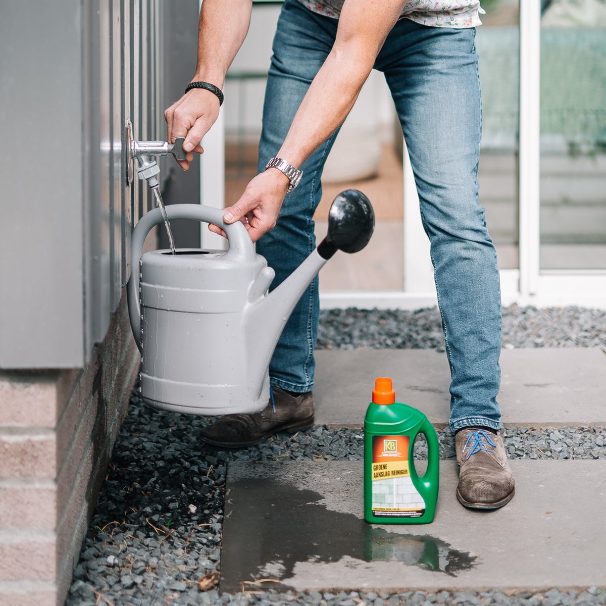 KB Home Defence Groene Aanslag reiniger concentraat 1000 ml
