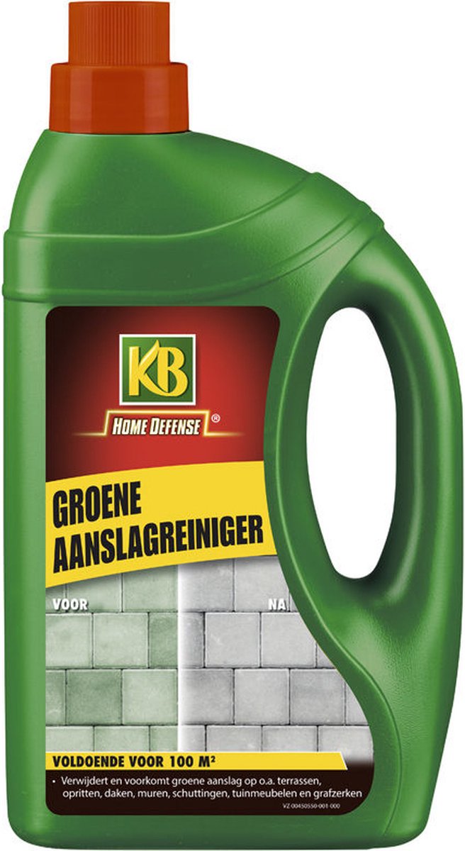 KB Home Defence Groene Aanslag reiniger concentraat 1000 ml