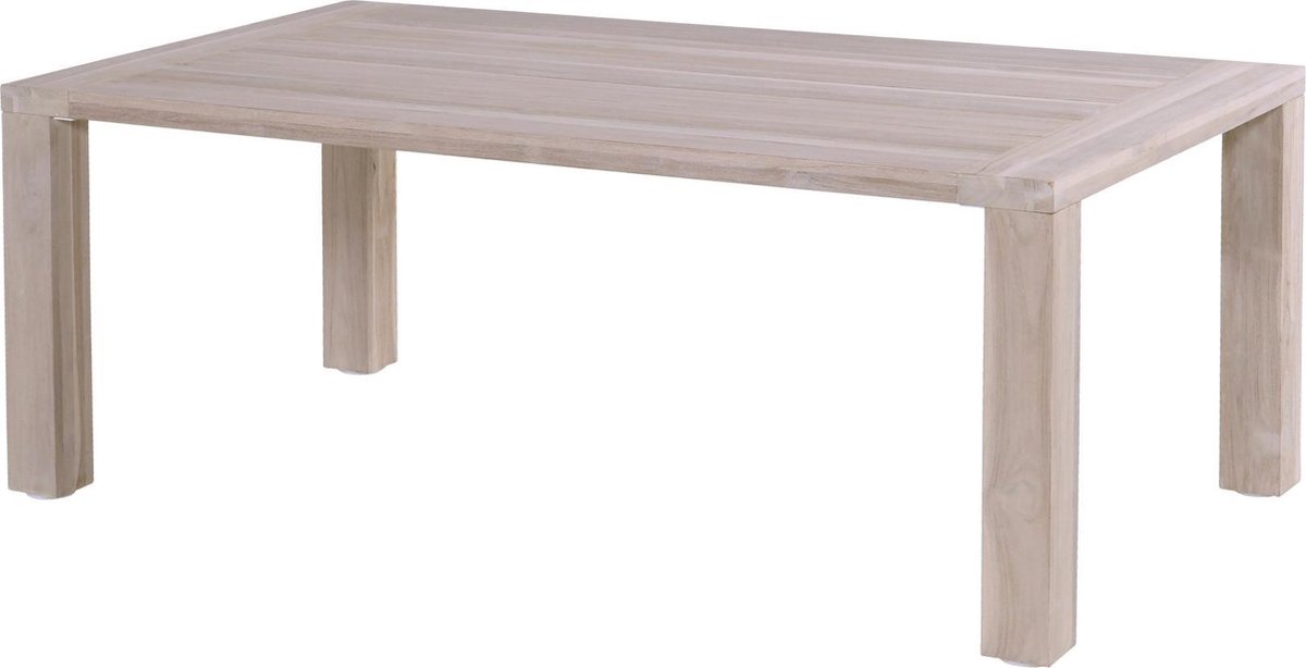 Sophie Element teak table 180x100 - Bruin