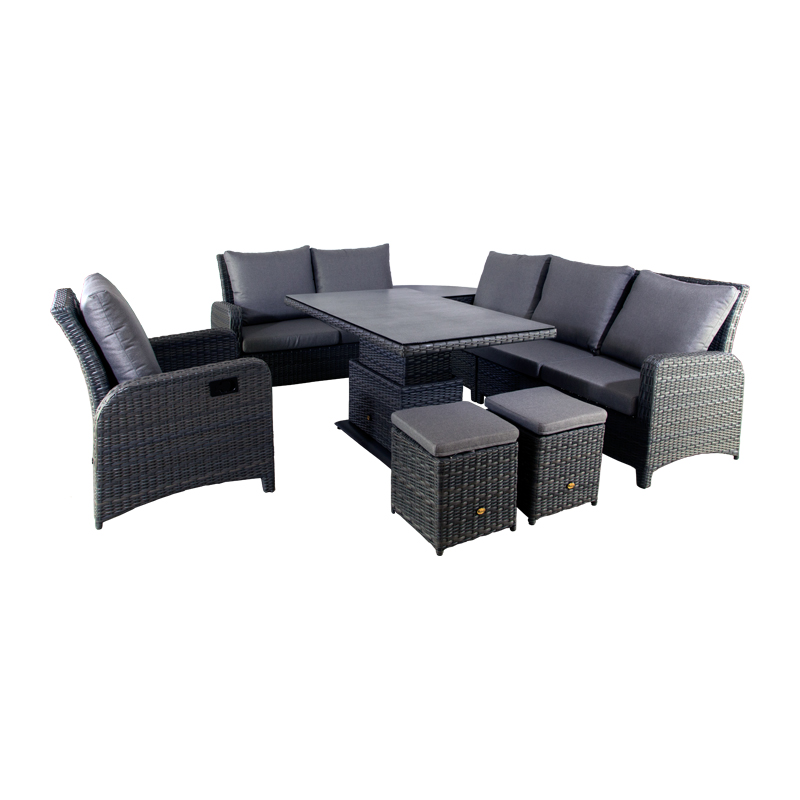 Oosterik Home Loungeset Allentown Midnight Grey