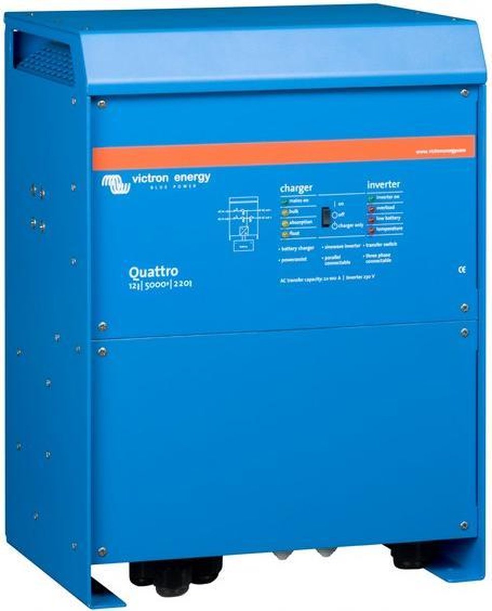 Victron Energy Quattro Omvormer 5000 W - 230 V/AC