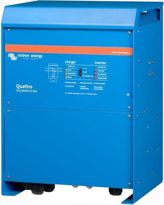 Victron Energy Quattro Omvormer 5000 W - 230 V/AC