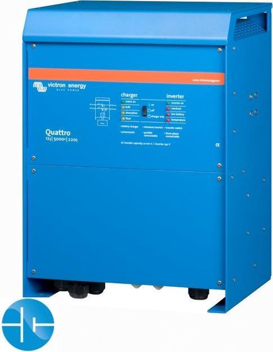 Victron Energy Quattro Omvormer 5000 W - 230 V/AC