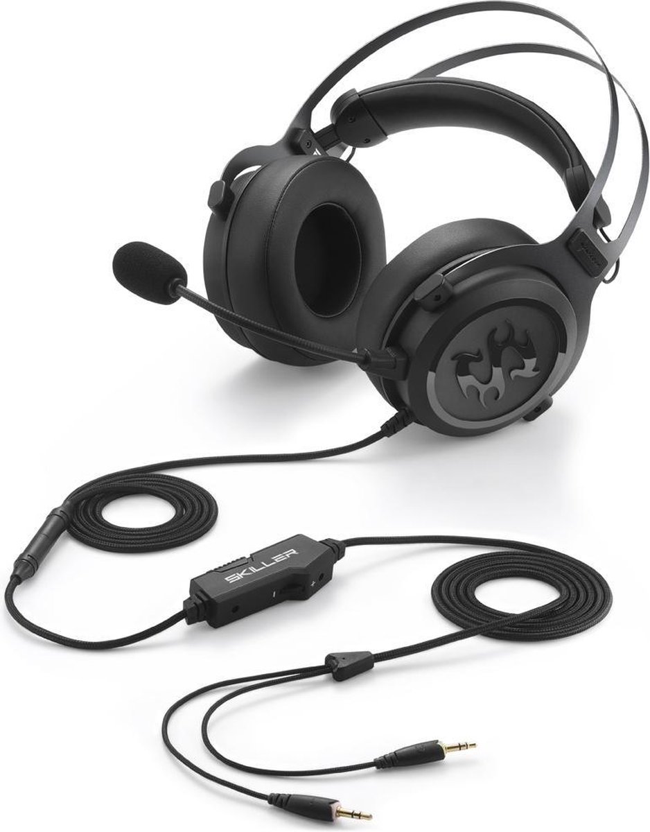 Sharkoon SKILLER SGH3 Headset Hoofdband, - Zwart