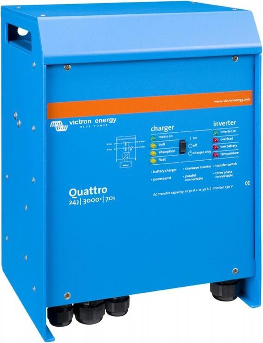 Victron Energy Omvormer 3000 VA 24 V/DC - 230 V/AC