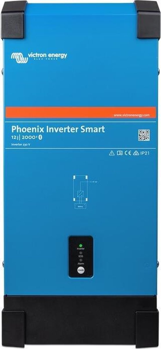 Victron Energy Phoenix Smart Omvormer 3000 W 12 V/DC - 230 V/AC