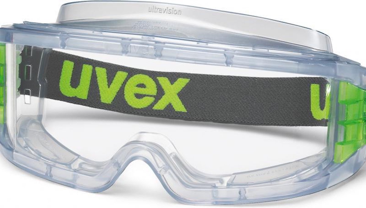 Uvex 9301714 Veiligheidsbril Blauw, - Rood