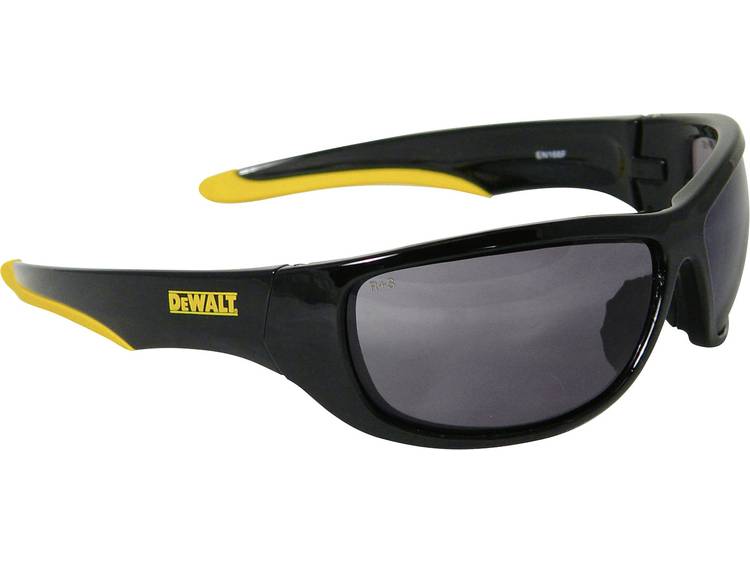DeWalt DPG94-2D EU Veiligheidsbril Incl. anticondens-bescherming, Geel DIN EN 166 - Zwart