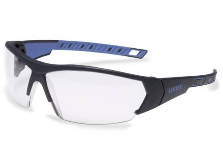 Uvex i-works 9194171 Veiligheidsbril Antraciet, DIN EN 170 - Blauw