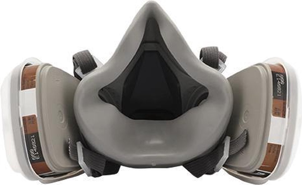 3M™ 6300 6300L Halfgelaatsmasker Zonder filter 1 stuk(s) DIN EN 140