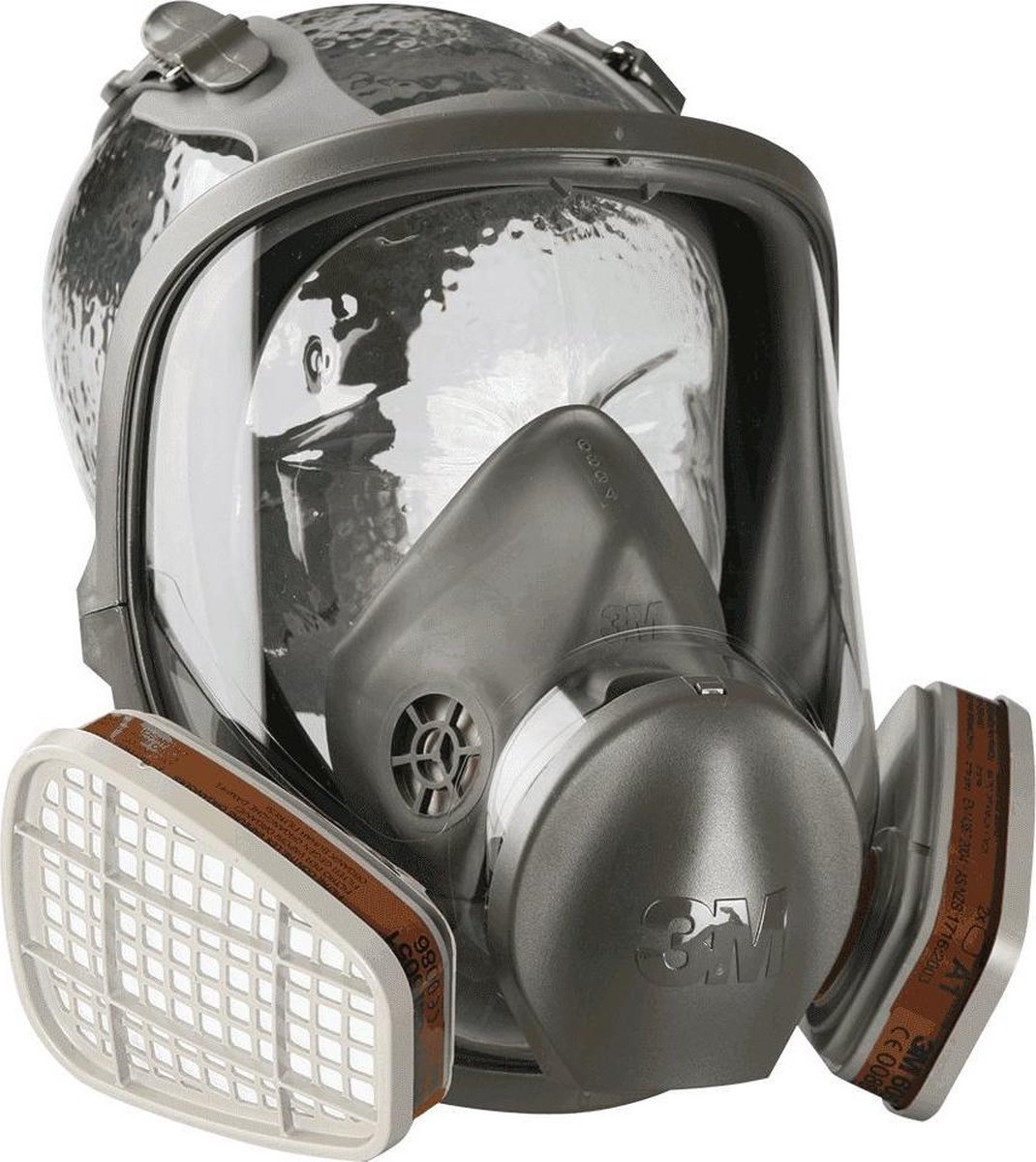 3M™ 6800M Volgelaatsmasker Zonder filter 1 stuk(s) DIN EN 136