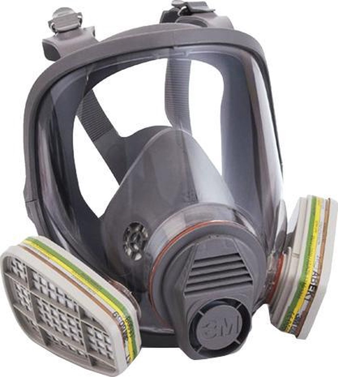 3M™ 6800M Volgelaatsmasker Zonder filter 1 stuk(s) DIN EN 136