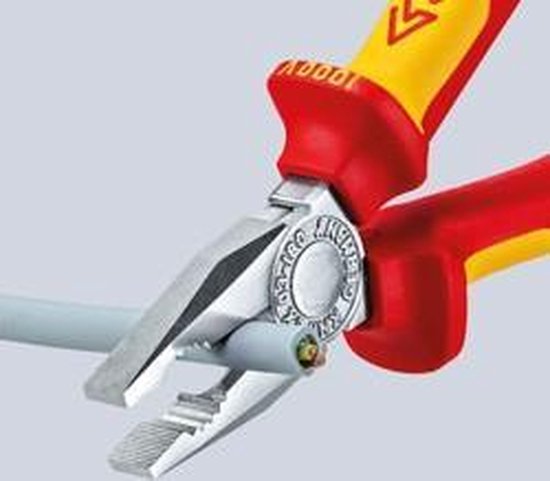 Knipex 03 06 180 VDE Combinatietang 180 mm DIN ISO 5746, DIN EN 60900