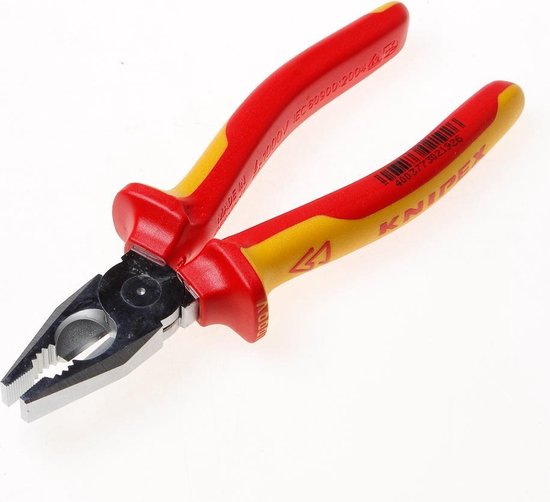 Knipex 03 06 180 VDE Combinatietang 180 mm DIN ISO 5746, DIN EN 60900